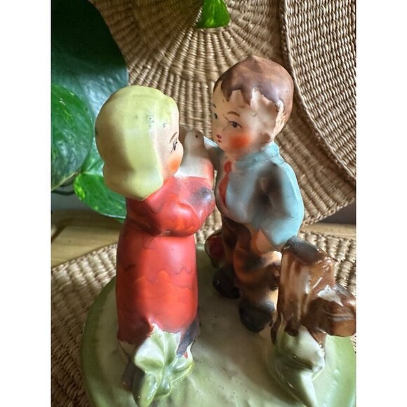 Vintage Rotating Figurine Music Box - Picture 3 of 7